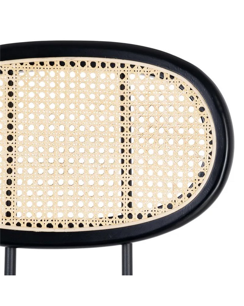 SILLA GRIS TEJIDO-METAL SALÓN 48 X 54 X 80 CM REF.605385