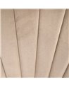 SILLA TERCIOPELO TAUPE SALÓN 51 X 55 X 82 CM REF.605511