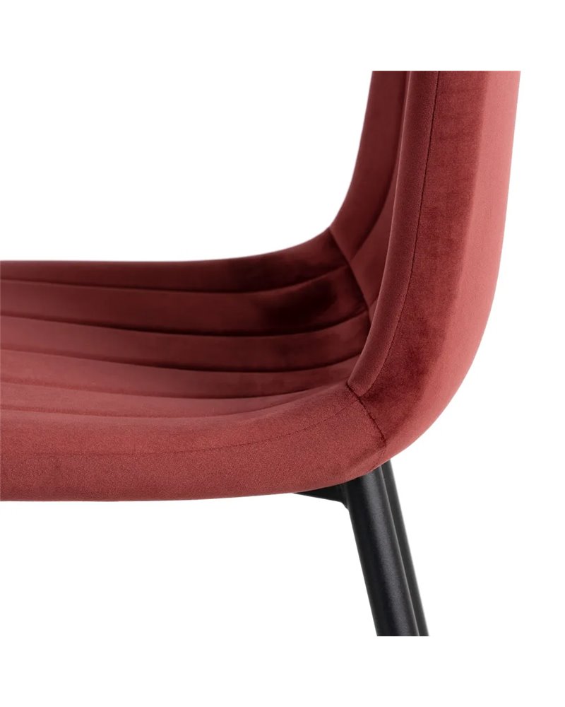SILLA VINO METAL SALÓN 55 X 44 X 88,50 CM REF.606147