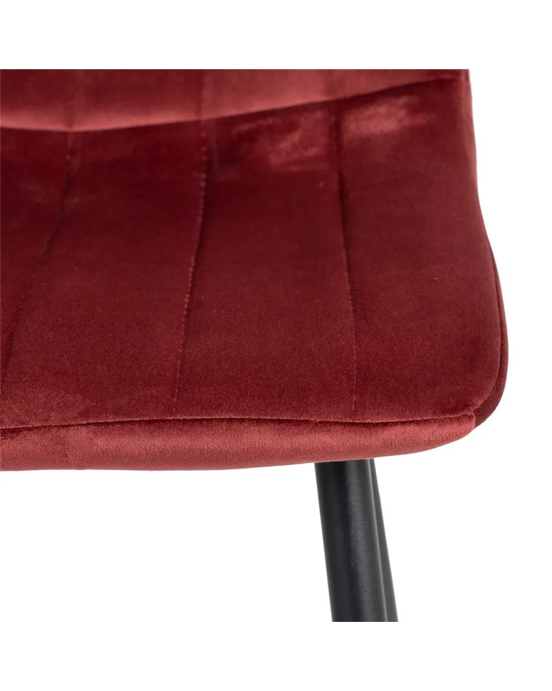 SILLA VINO METAL SALÓN 55 X 44 X 88,50 CM REF.606147