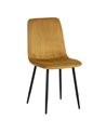 SILLA DORADO METAL SALÓN 55 X 44 X 88,50 CM REF.606150