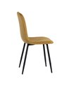 SILLA DORADO METAL SALÓN 55 X 44 X 88,50 CM REF.606150