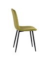 SILLA VERDE OLIVA METAL SALÓN 55 X 44 X 88,50 CM REF.606153