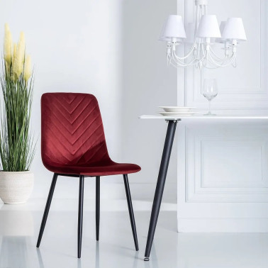 CHAISE DE SALON EN MÉTAL 55...