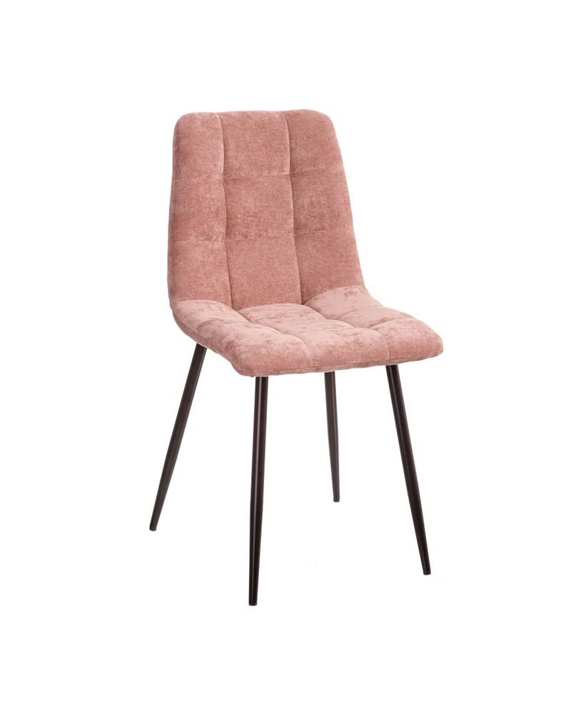 SILLA ROSA TEJIDO-METAL SALÓN 44 X 42 X 89 CM REF.154410 SILLA ROSA TEJIDO-METAL SALÓN 44 X 42 X 89 CM REF.154410