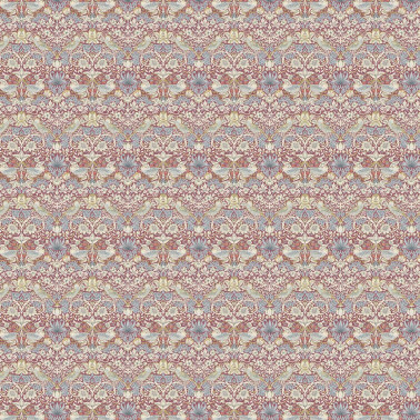 Strawberry Thief Plum F1678-03