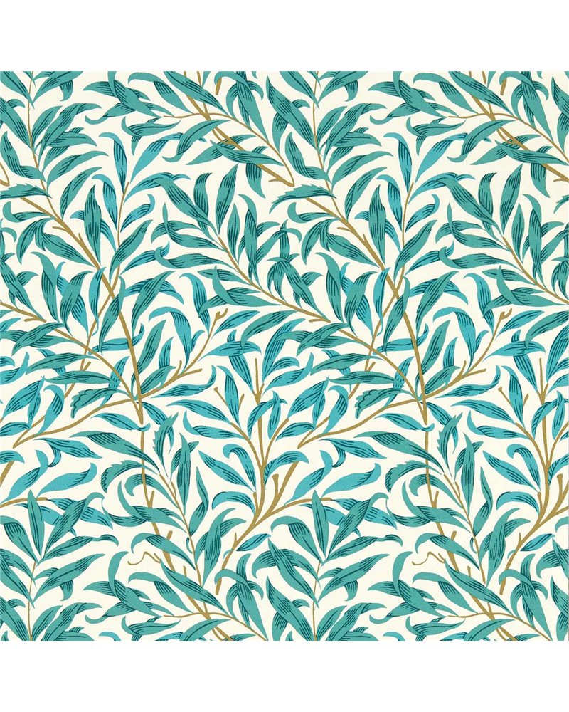 Willow Boughs Teal W0172-05 Willow Boughs Teal W0172-05