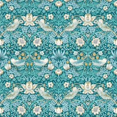 Strawberry Thief Teal W0171-06