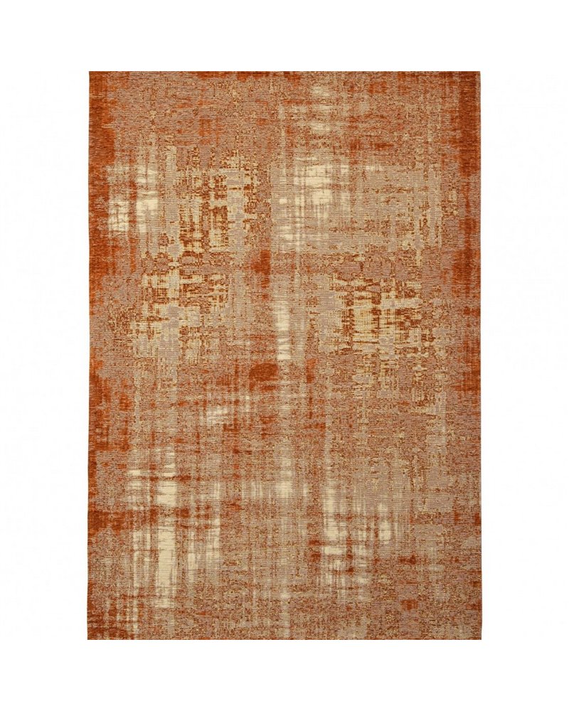 ALFOMBRA ANTIK CHENILLE GRUNGE ORANGE
