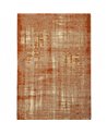 TEPPICH ANTIK CHENILLE GRUNGE ORANGE