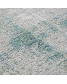 ALFOMBRA ANTIK CHENILLE GRUNGE AQUA