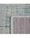 ALFOMBRA ANTIK CHENILLE GRUNGE AQUA