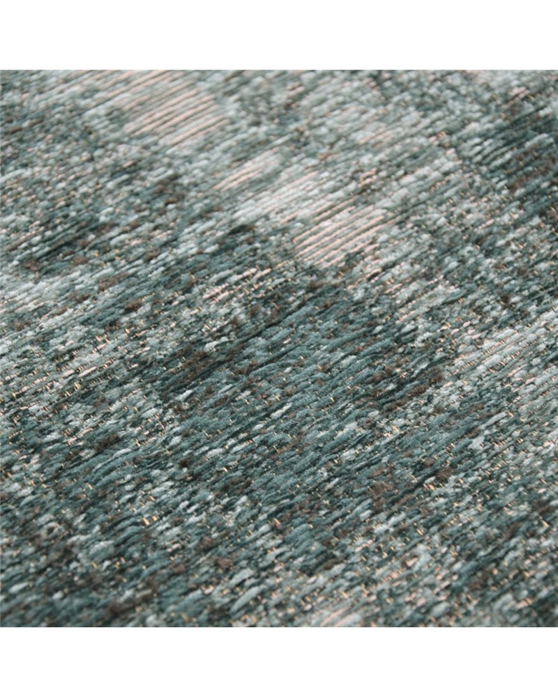 ALFOMBRA ANTIK CHENILLE GRUNGE EMERALD