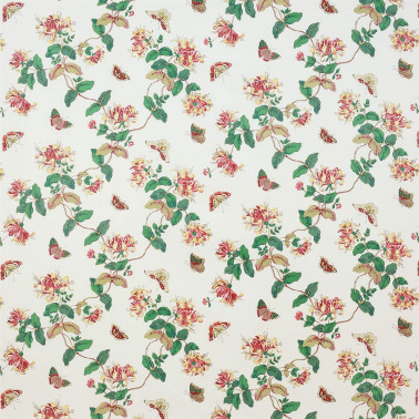 Honeysuckle Red Chintz 01090-01