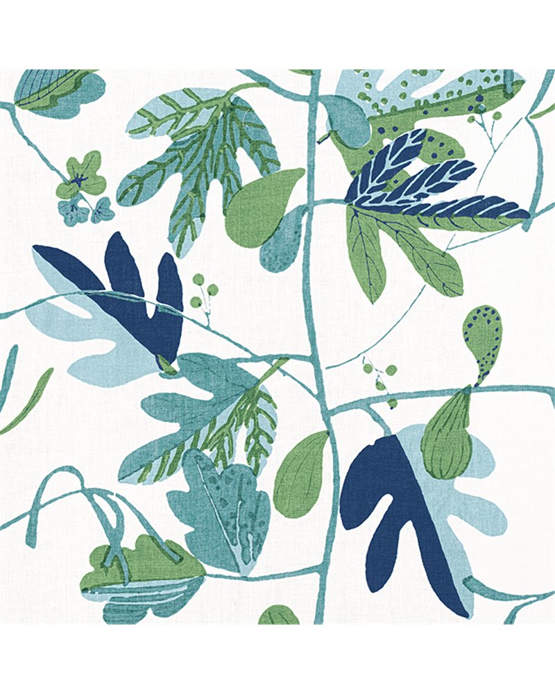 Matisse Leaf Green and Blue F916209