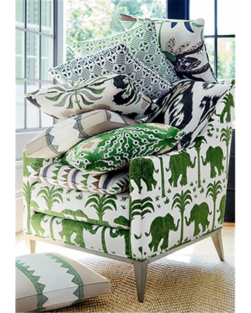 Elephant Velvet Green W716201