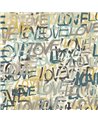 Love Scribble Polished Cement CEP50121W