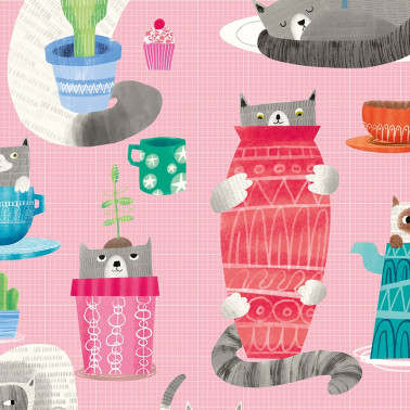 Kitten Kaboodle Bubblegum WGU50109W