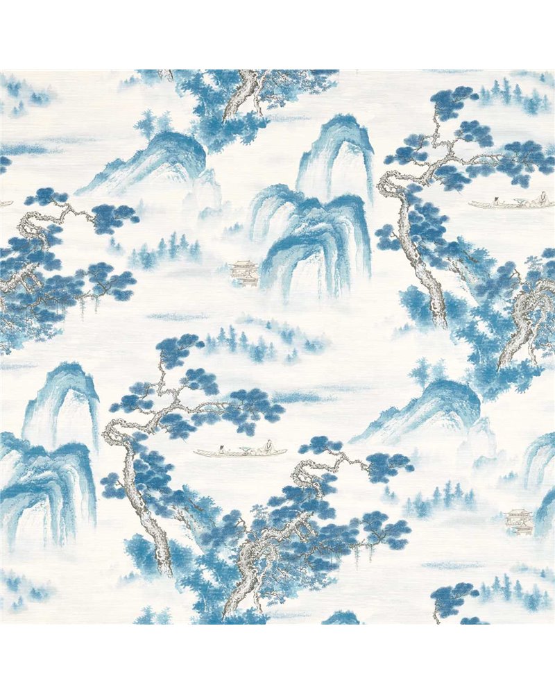 Floating Mountains Indigo ZHIW312984