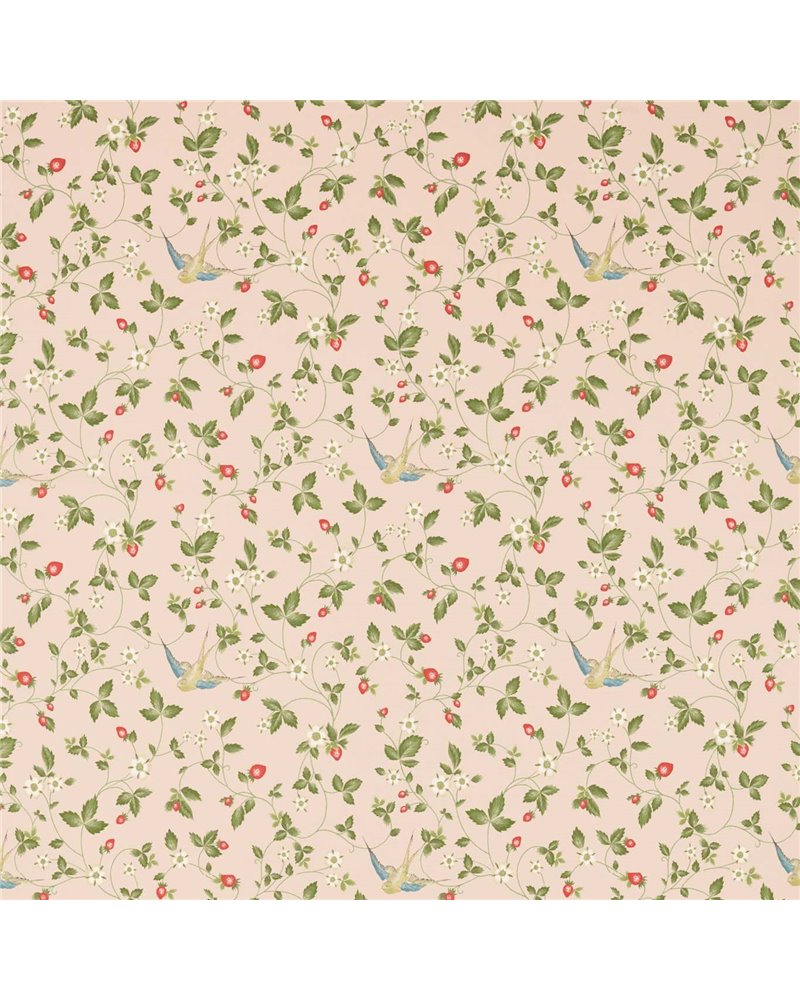 Wild Strawberry Blush Linen F1606-01