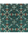 Emerald Forest Teal Jacquard F1581-04