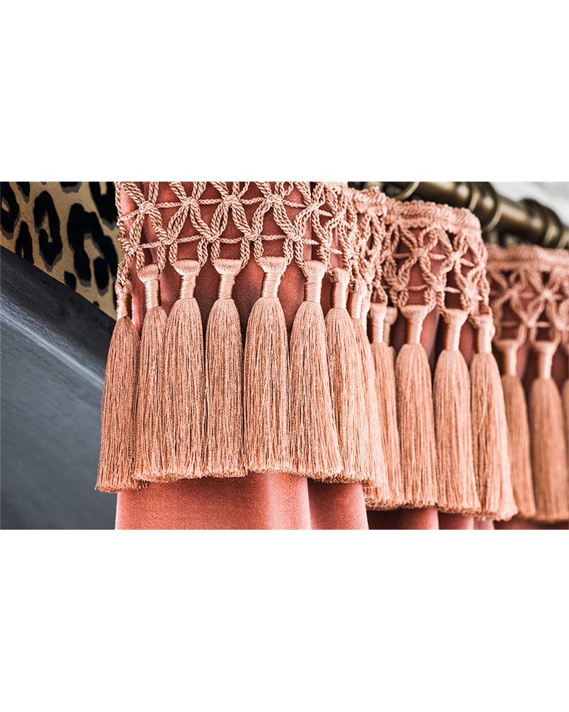 Trellis Fringe Pale Gold T1180-02