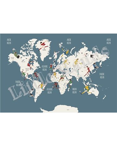 Football World Map