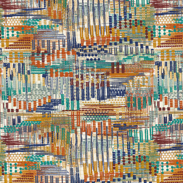 Point De Vue Turquoise Orange Brulee 45680335
