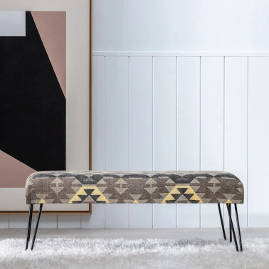 HOCKER SCHWARZ-TAUPE...