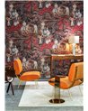 Toile de Tibet Rust 97691