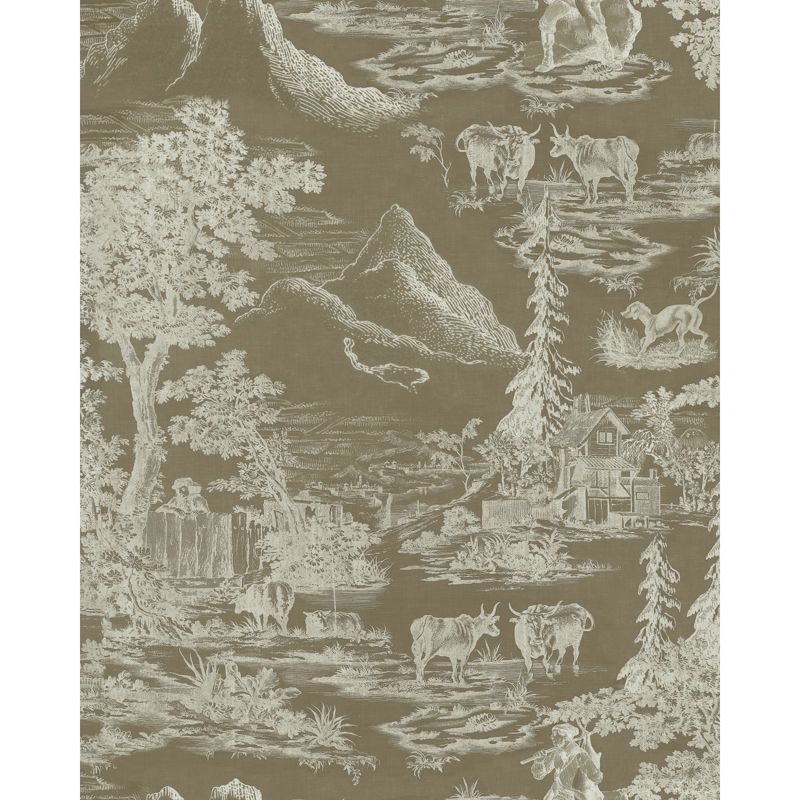 Toile Du Tyrol Taupe WP30148