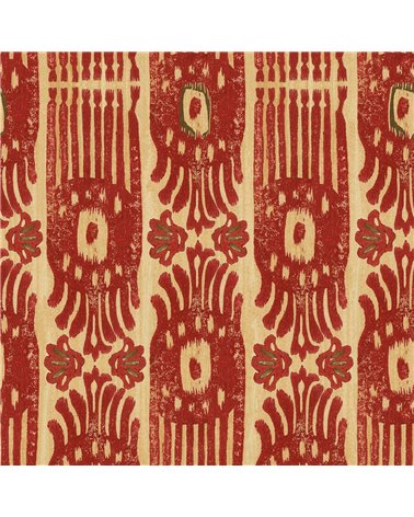 Tribal Ikat Lava Red WP30113