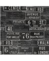 Vintage Signs Anthracite Premium WP20037