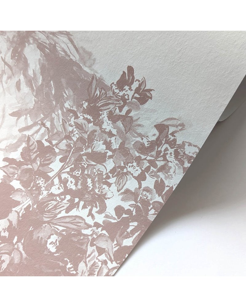 Classic Hua Trees Mural Wallpaper Brown