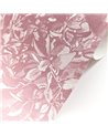 Classic Hua Trees Mural Wallpaper Burgundy