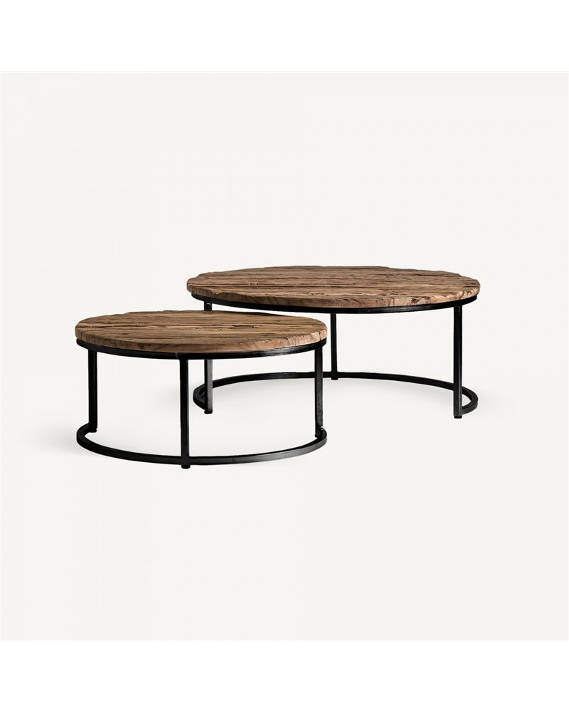MESA DE CENTRO JUEGO DE 2 AKRON REF-28888