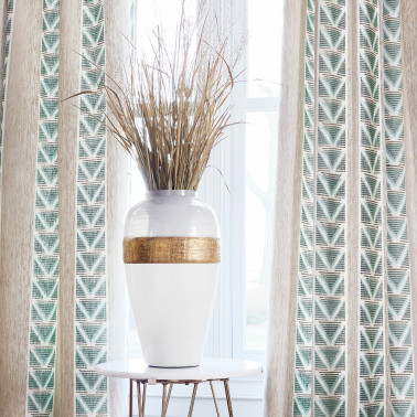 Burton Stripe Linen and...