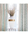 Burton Stripe Linen and Turquoise AF23121