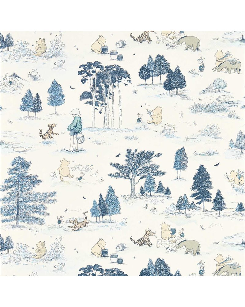 Winnie The Pooh Bonbon Blue DDIW217281 Winnie The Pooh Bonbon Blue DDIW217281