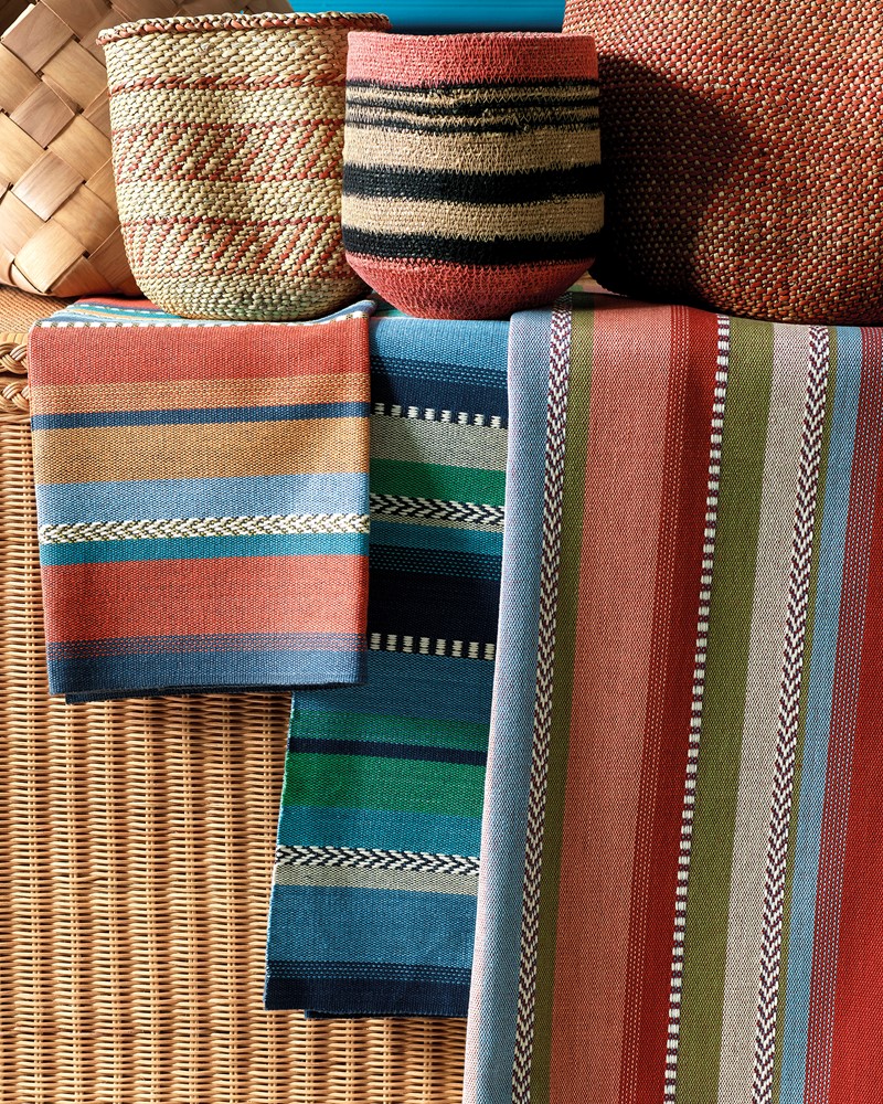 Kansa Stripe Blue J0236-02