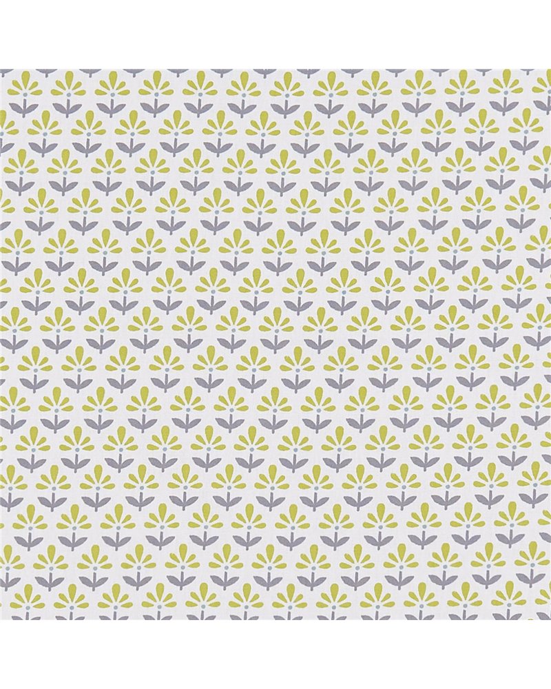 Fleur Chartreuse Charcoal F1373-03