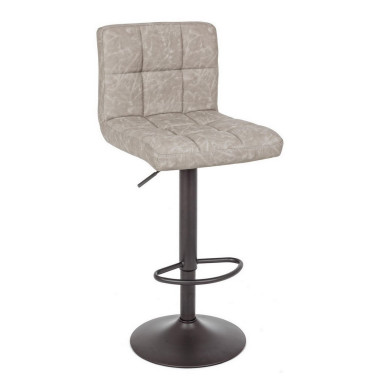 TABURETE GREYSON GRISO CLARO VINTAGE