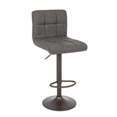 GREYSON STOOL DARK GRAY VINTAGE