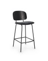 KITCHEN STOOL SIENNA DARK GRAY