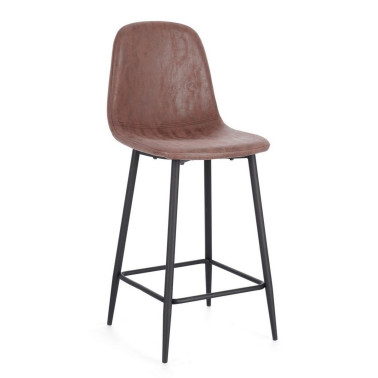 KITCHEN STOOL IRELIA COGNAC