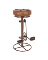 CYCLE COPPER BAR STOOL H80