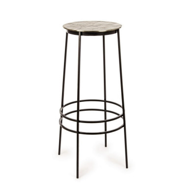 AMIRA BAR STOOL GOLD H77