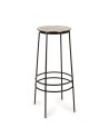 AMIRA BAR STOOL GOLD H77