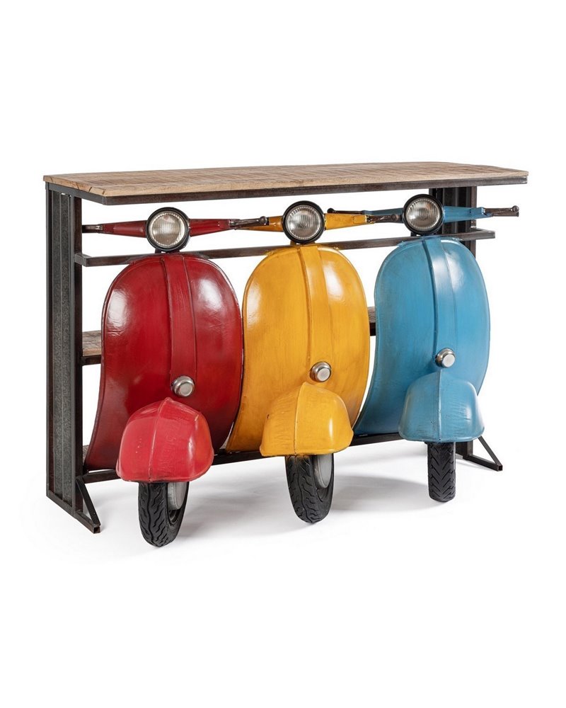 CONSOLA BAR TRIO VESPA COLOR CONSOLA BAR TRIO VESPA COLOR