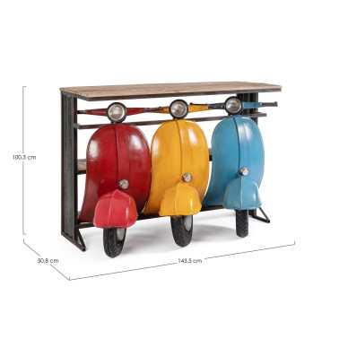 CONSOLE BAR TRIO VESPA COLOR
